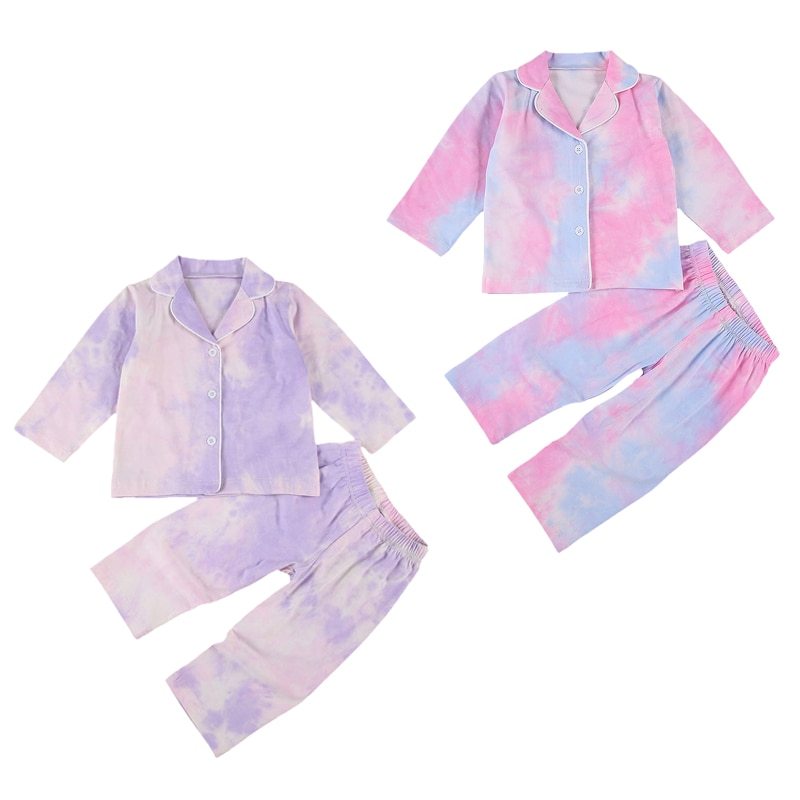 Kids Boys Girls Winter Homewear Nightwear Set