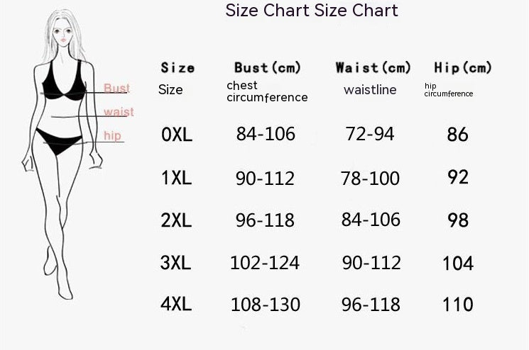 Plus Size One-piece Swimsuit For Women